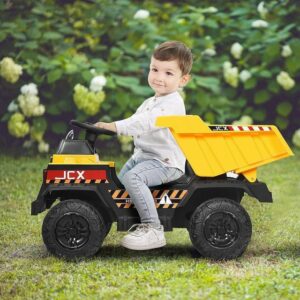 KOMFOTTEU Elektro-Kinderauto Kinderkipper