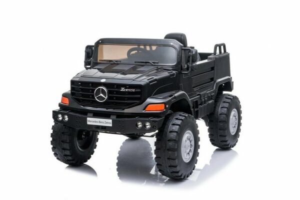 BoGi Elektro-Kinderauto Mercedes Benz Zetros KINDER ELEKTROAUTO ELEKTROFAHRZEUG 12V/10Ah schwarz