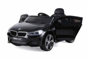 Smarty Elektro-Kinderauto BMW 6GT Kinder Elektro Auto 2x25W schwarz