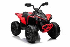 BoGi Elektro-Kinderquad Can-am ATV Quad Kinderfahrzeug Elektrofahrzeug Elektroquad 4x25W rot
