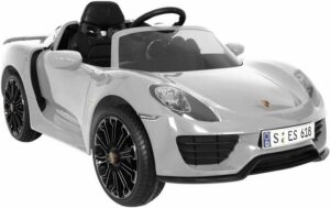 Rollplay Elektro-Kinderauto ROLLPLAY Premium Elektroauto Porsche 918 Spyder ab 3 Jahre inkl.