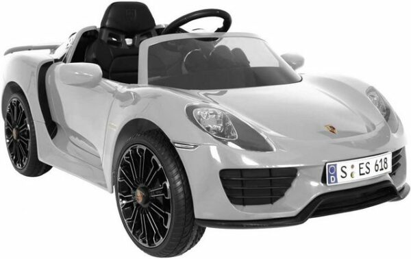 Rollplay Elektro-Kinderauto ROLLPLAY Premium Elektroauto Porsche 918 Spyder ab 3 Jahre inkl.