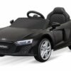Kidix Elektro-Kinderauto Elektro Kinderauto Audi R8 Spyder Lizenz 2x 35W Kinderfahrzeug grau