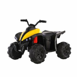 BoGi Elektro-Kinderauto Quad ATV Kinderquad Kinderfahrzeug Elektrofahrzeug 12V BM1588 gelb