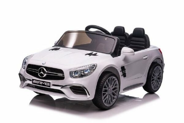 LEAN Toys Elektro-Kinderauto Kinder Elektroauto Mercedes Benz SL65 S 2x45 Watt Motoren+Audio+FB