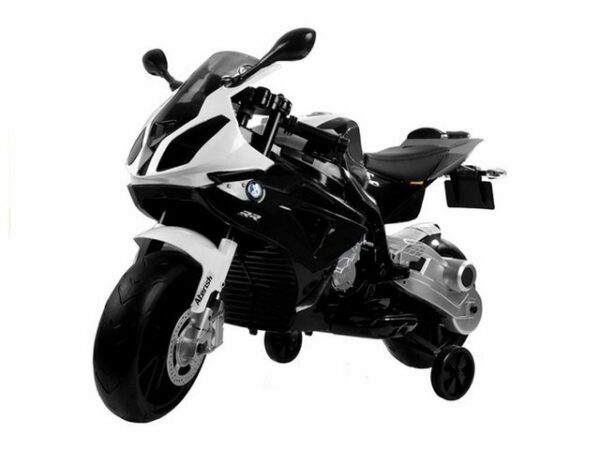 TPFLiving Elektro-Kindermotorrad BMW S 1000 - Elektromotorrad - 1 x 12 Volt - 7Ah-Akku