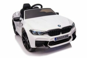 TPFLiving Elektro-Kinderauto BMW M5 - Motor: 2 x 12 V - Akku: 1 x 12 Volt/7Ah