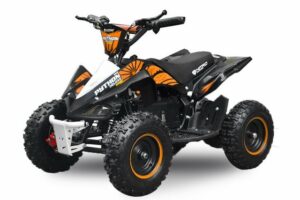 Smarty Elektro-Kinderquad 800W Eco Python Deluxe Elektroquad orange