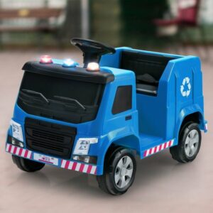 COSTWAY Elektro-Kinderauto 12V Müllwagen