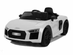 TPFLiving Elektro-Kinderauto Audi R8 Spyder - Kinderauto mit Fernbedienung - 2 x 12 Volt - 7Ah-Akku