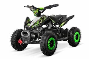 Nitro Motors Elektro-Kinderquad 800W Eco Python Deluxe Miniquad Elektroquad Atv Kinderquad Buggy rot