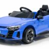 Smarty Elektro-Kinderauto Audi RS E-Tron GT Elektroauto Kinderauto blau