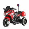 TOYAS Elektro-Kinderauto Kinder Elektro-Motorrad 6V 4Ah-Akku Musik Licht Police Licht rot