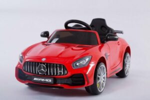 KXD Elektro-Kinderauto Mercedes GTR AMG Kinder Elektro Auto Kinderfahrzeu rot