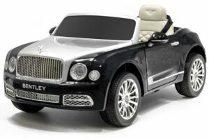 Smarty Elektro-Kinderauto Bentley Mulsanne Kinder Elektroauto 12V schwarz