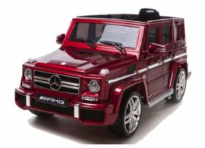 TPFLiving Elektro-Kinderauto Mercedes G 63 mit Fernbedienung - 2 x 12 Volt - 7Ah-Akku