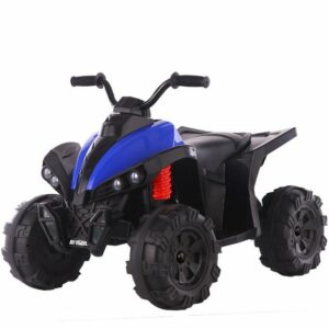 BoGi Elektro-Kinderauto Quad ATV Kinderquad Kinderfahrzeug Elektrofahrzeug 12V BM1588 blau