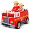 Actionbikes Motors Elektro-Kinderauto Kinder Feuerwehr Auto LL911 Elektro - Fernbedienung - Spritze & Sirene