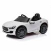TOYAS Elektro-Kinderauto Maserati 12V elektrisches Kinderauto Kinderfahrzeug ab 3 Jahre weiß
