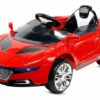 Kidix Elektro-Kinderauto Kinder Elektro AD R-Coupe 2x18W Kinderfahrzeug Kinderauto rot