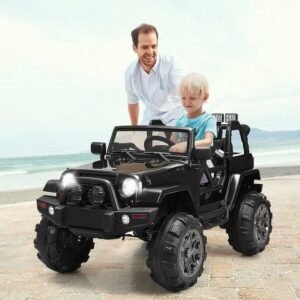 KOMFOTTEU Elektro-Kinderauto Elektro-Jeep