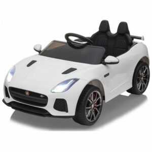 Jamara Elektro-Kinderauto Ride-on Jaguar F-Type SVR - Elektroauto - weiß weiß