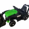 LEAN Toys Elektro-Kinderauto Kinder Elektroauto Traktor mit Schauffel LED+FB+MP3