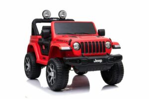 TPFLiving Elektro-Kinderauto Jeep Wrangler Rubicon - Motor: 4 x 12V - Akku: 1 x 12 Volt/10Ah