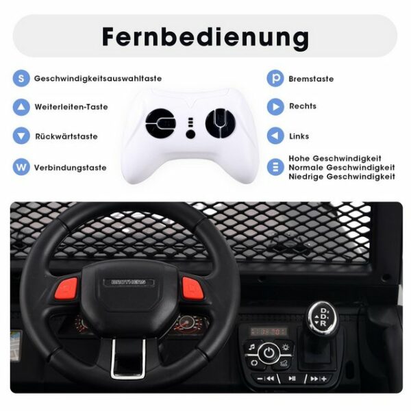 REDOM Elektro-Kinderauto Belastbarkeit 50 kg
