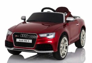 TPFLiving Elektro-Kinderauto Audi RS 5 - Kinderauto mit Fernbedienung - 2 x 12 Volt - 7Ah-Akku