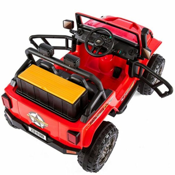 SEEZSSA Elektro-Kinderauto Elektrisches Kinder Fahrzeug Auto