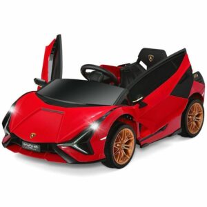 COSTWAY Elektro-Kinderauto 12V Lamborghini