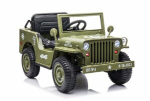 TPFLiving Elektro-Kinderauto Geländewagen Army 4x4 Off Road - 4 x 35W - Akku: 1 x 12 Volt/7Ah