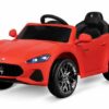 Kidix Elektro-Kinderauto Kinder Elektro Auto Maserati GranCabrio 2x30W 12V Kinderfahrzeug rot