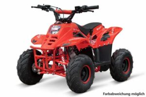 Smarty Elektro-Kinderquad 125cc BIGFOOT Light 6" Automatik + RG rot