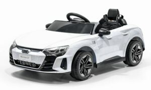 Smarty Elektro-Kinderauto Audi RS E-Tron GT Elektroauto Kinderauto weiß