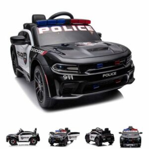 ES-Toys Elektro-Kinderauto Kinderauto Dodge Polizei