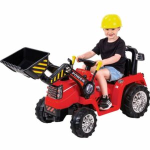 Actionbikes Motors Elektro-Kinderbagger Kinder Radlader ZP1005 elektro - inkl. Fernbedienung - Bremsautomatik