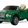 Kidix Elektro-Kinderauto Elektro Kinderauto Bentley Mulsanne 2x 35W 12V/7Ah Kinderfahrzeug grün