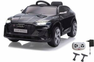 Jamara Elektro-Kinderauto Ride-on Audi e-tron Sportback schwarz
