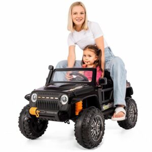 LBF Elektro-Kinderauto mit 3 Sitzer inkl.USB-Bluetooth und LED inkl. Fernbedienung