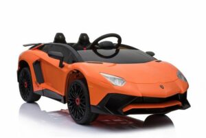 TPFLiving Elektro-Kinderauto Lamborghini Aventador SVJ - Motor: 2 x 12 V - Akku: 1 x 12 Volt/7Ah