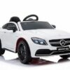 ES-Toys Elektro-Kinderauto Kinder Elektroauto Mercedes Benz C63 AMG - lizenziert - 12V7AH Akku