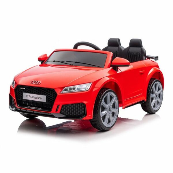 EXTSUD Elektro-Kinderauto Audi TT RS 12V Kinder Elektroauto mit 2×30W Motor 2.4G Fernbedienung