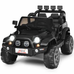 COSTWAY Elektro-Kinderauto 12V Jeep