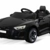 Kidix Elektro-Kinderauto Elektro Kinderauto Audi RS e-tron GT Lizenz 2x 25W Kinderfahrzeug blau