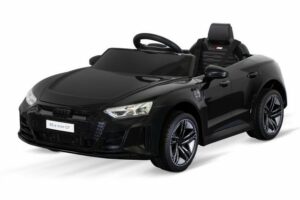 Kidix Elektro-Kinderauto Elektro Kinderauto Audi RS e-tron GT Lizenz 2x 25W Kinderfahrzeug blau