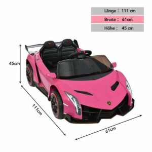 OKWISH Elektro-Kinderauto Veneno 2 Motoren