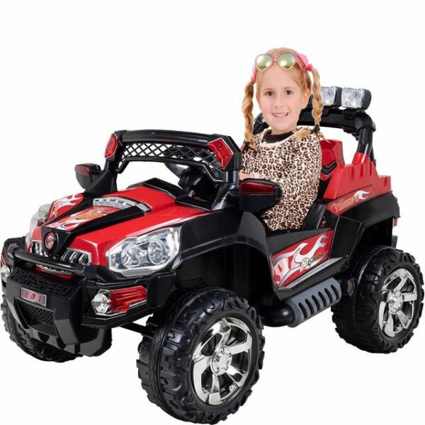 Actionbikes Motors Elektro-Kinderauto Kinder Elektro Auto Jeep 801 mit Fernbedienung