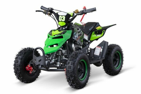 Nitro Motors Elektro-Kinderquad 49cc mini Kinder Quad Repti 6" Miniquad Kinderquad Kinderfahrzeug ATV rot